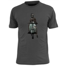 Mens Skull Scooter Man v5 T