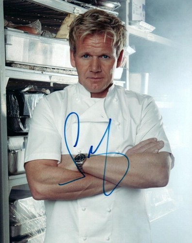Gordon ramsay signed - gordon,