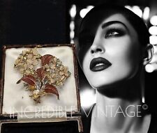 Vintage 1950s Enamel Floral