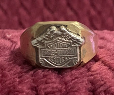 Vtg BRONZE HARLEY DAVIDSON