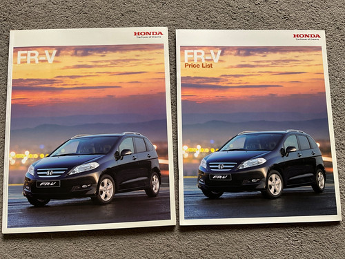 Honda specs 2007 - honda, fr-v