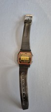Vintage Lorus Digital Watch With Black Strap Y799-4788 31mm
