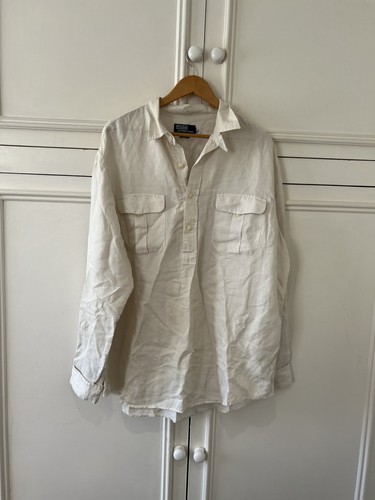 Ralph lauren linen silk - silk, ivory