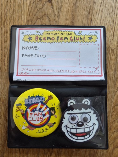 Beano comic fan club prize - comic,