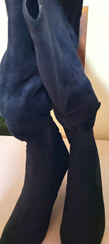 Women black suede over - women’s,