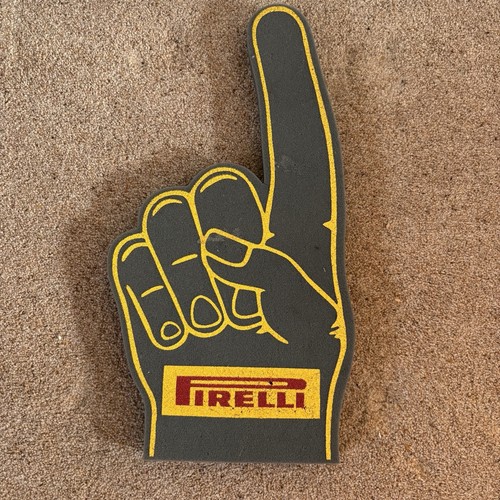 Pirelli tyres foam - foam, finger