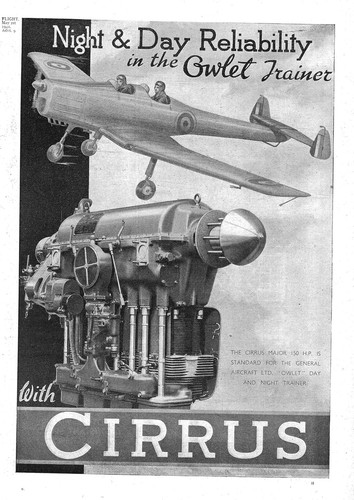 Ww2 advert owlet cirrus - ww2,