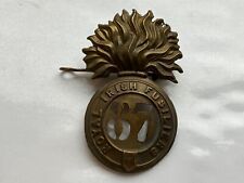 87th Irish Fusiliers Regiment Glengarry Cap Badge
