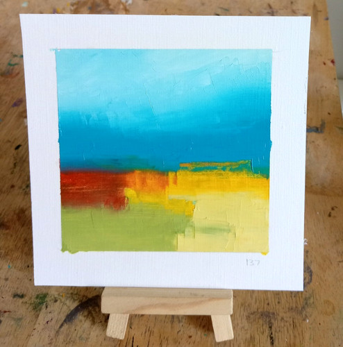 Landscape original oil - landscape,