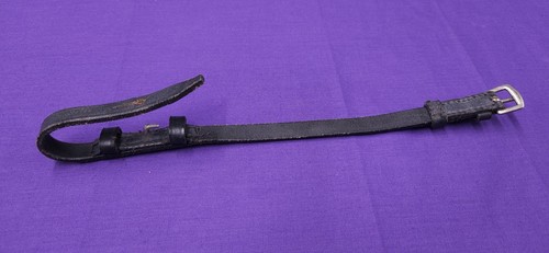 Single black leather - black,