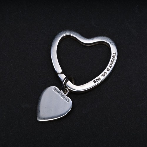 Tiffany heart keyring silver - tiffany,