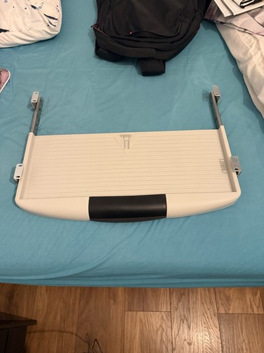 Under desk keyboard tray - under,