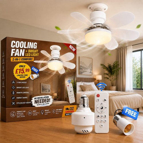 Led ceiling fan - led,