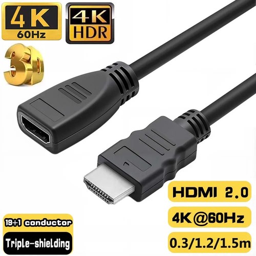 Hdmi extension cable male - male, plug
