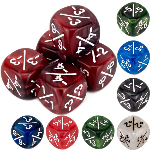 Token dice plus minus 12mm - dice, plus/minus