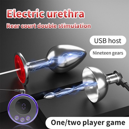 Male electro stim - male, e-stim