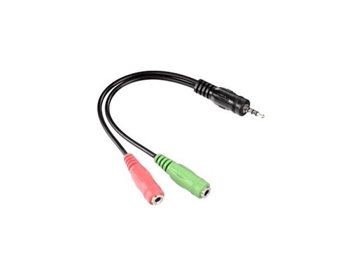 Headphones microphone splitter - headphones,
