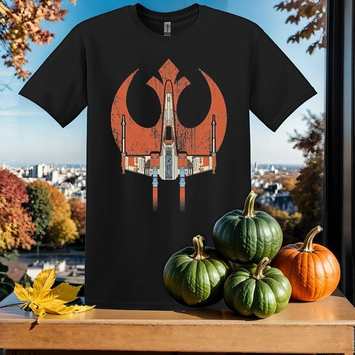 Vintage retro star wars - star, x-wing