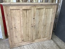Large Victorian Stripped Pine