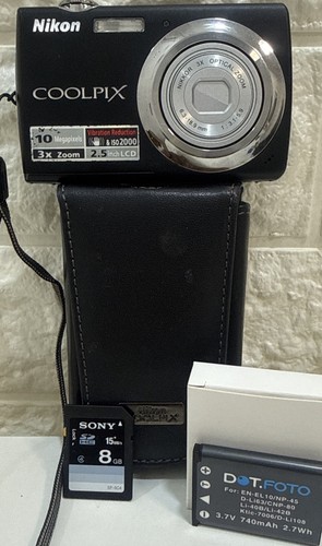 Nikon coolpix s220 10mp - coolpix,