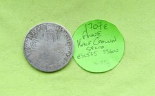 1707 E Silver HALF CROWN Coin