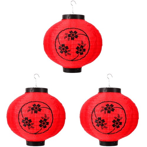 3pcs japanese style red - style, paper