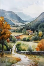 Yorkshire Dales Watercolour