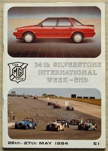 Silverstone may 1984 mg - silverstone,