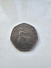 1997 50 Pence Coin, Rare Old Collectible - Can Be Yours