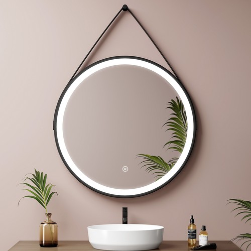 Emke round bathroom - emke, mirror