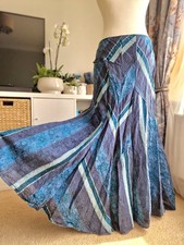 Per Una M&S Blue Panelled Maxi