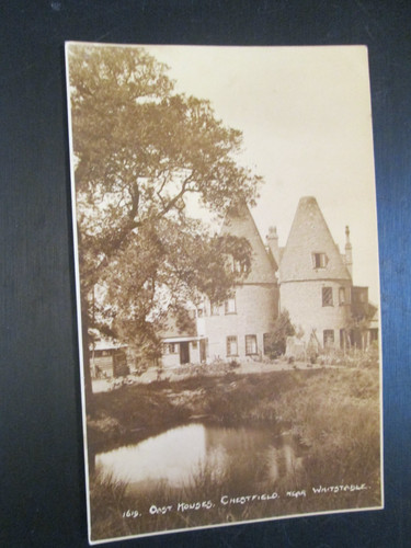 Postcard oast houses - of,
