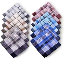 Men's Handkerchiefs, 12 Pack -