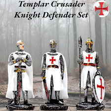 Set Of 3 Templar Crusader