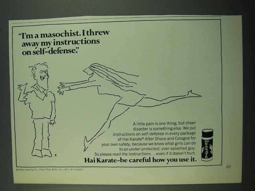 1969 hai karate after - hai, shave