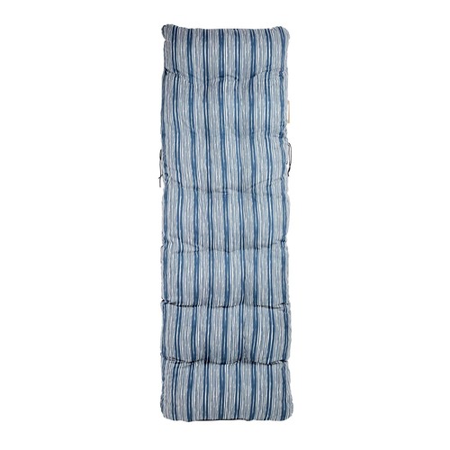 Blue sun lounger cushion - sun,