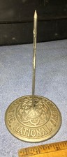Antique NCR NATIONAL CASH REGISTER General/Country Store ~RECEIPT HOLDER~ Spike