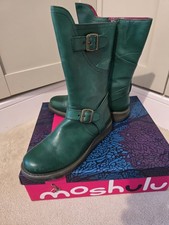 Moshulu Nightjar Teal Leather