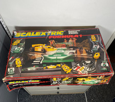 Scalextric Formula 1 Set C646 Slot Car Vintage 1990s F1 Tyrrell and Benneton 