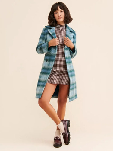 Minkpink sloan blue - sloan, coat