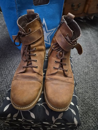 Women leather boots - 8, 41