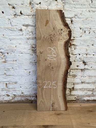 Waney edge live - oak, tiger