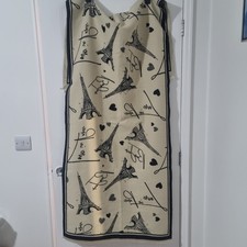 Blanket Shawl Black/Beige.