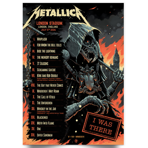 Metallica m72 tour 5th - m72, july
