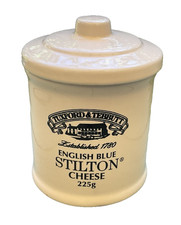 Tuxford & Tebbutt English Blue Stilton Jar 225gm (empty)