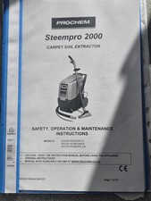 Prochem Steampro PowerFlo Carpet & Upholstery Cleaning Machine SX2000