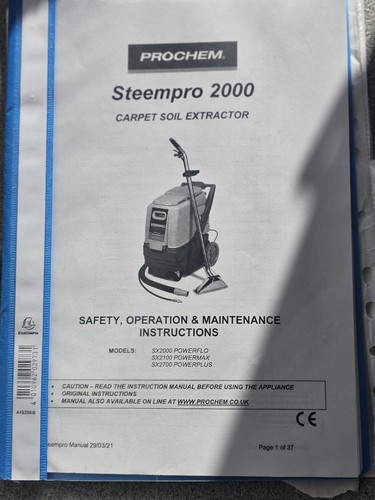 Prochem steampro powerflo - prochem,