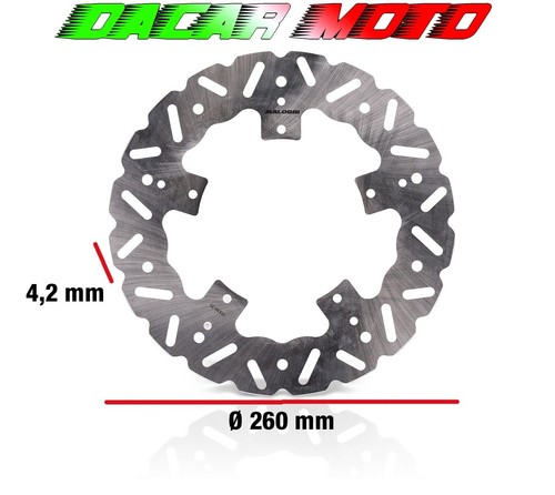 Front brake disc malossi - front,