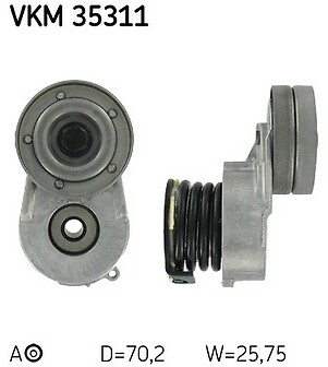 Skf tensioner pulley - pulley, for