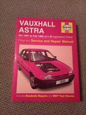 VAUXHALL ASTRA MK3 91-98 HAYNES WORKSHOP MANUAL 1832 